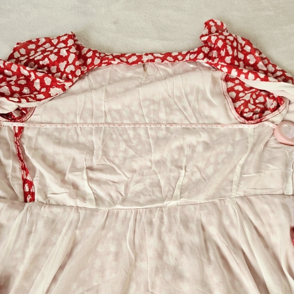 NWOT Free People Womens Ruffled Wrap Mini Dress size S - Picture 11 of 16